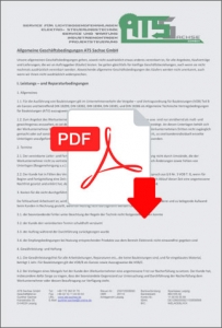 Allgemeine Geschäftsbedingungen als PDF ansehen oder speichern!